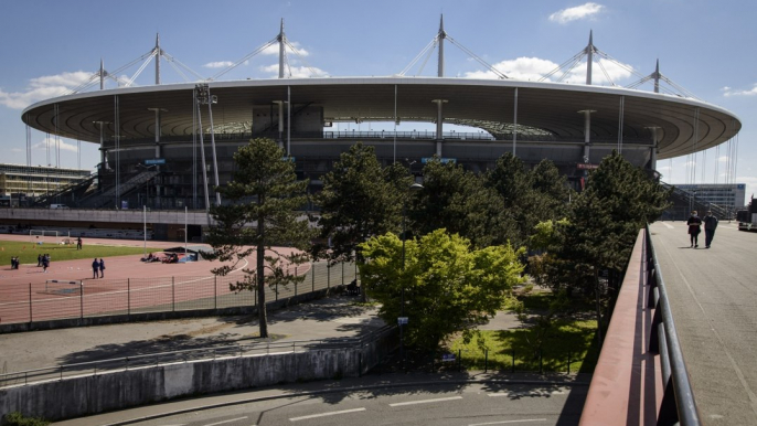 Jacques Chirac inaugure le Stade de France