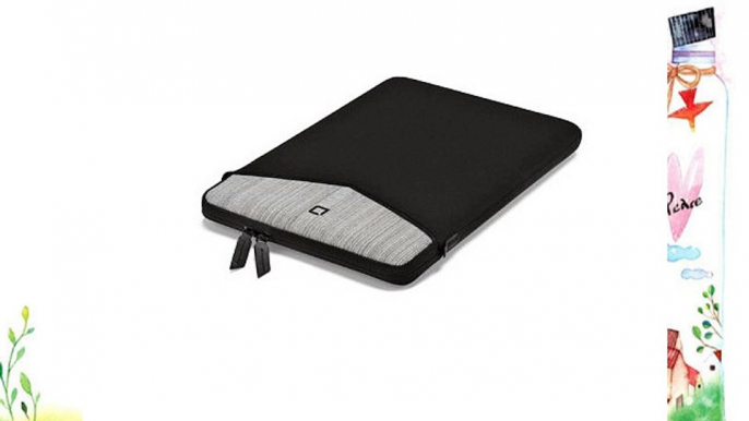 Dicota Code Sleeve 13 - Funda blanda para port?til de 13 plateado