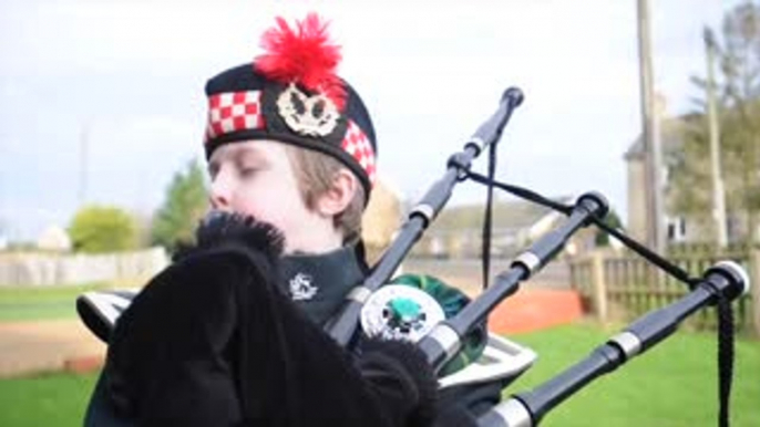 Bagpipes help improve lung function of boy with cystic fibrosis