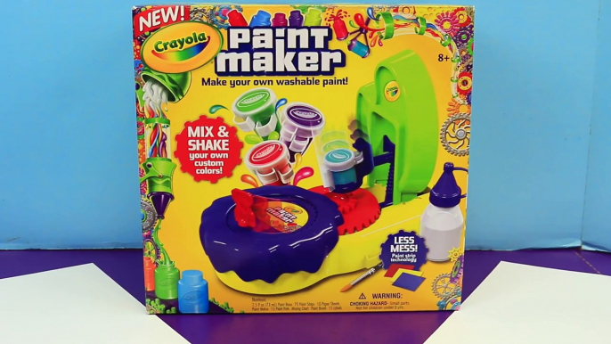 Crayola Paint Maker Make Your Own Colors & Drawing Peppa Pig + DIY Shopkins by DisneyCarTo