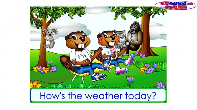 “The Weather” (Level 2 English Lesson 09) CLIP - Weather Lesson, Childrens Education, Learn English