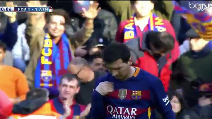 اهداف مباراة برشلونة [2 × 1] اتلتيكو مدريد بتعليق حفيظ دراجي 30-1-2016