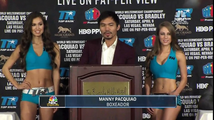 Pacquiao se retirará después de pelear contra Bradley - NBC Deportes - NBC Deportes