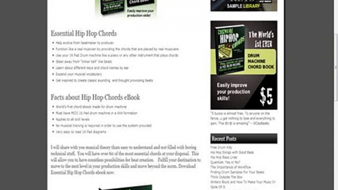 Hip Hop Chords Ebook