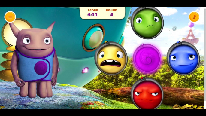 Dreamworks HOME Full Movie Game - Dreamworks Movie HOME Captain Smeks Mood Matcher! English