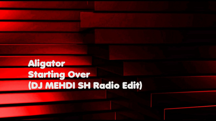 Aligator - Starting Over (DJ MEHDI SH Radio Edit) (Audio)