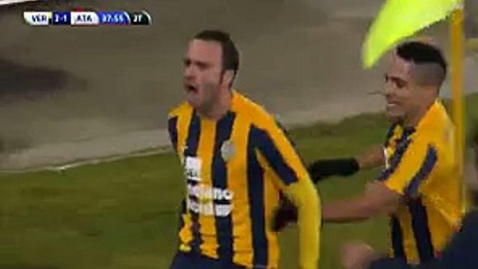 Giampaolo Pazzini Goal Hellas Verona 2-1 Atalanta 03.02.2016 HD