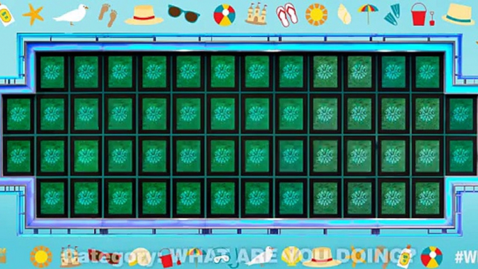 Wheel of Fortune - Time to Solve a Beaches Week Puzzle!