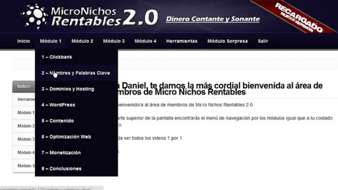 Micro Nichos Rentables 2.0. | Producto Recomendado