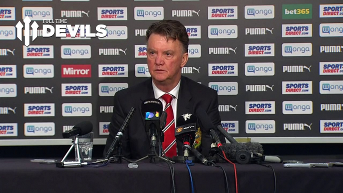 Louis van Gaals Presser | Newcastle United 3-3 Manchester United