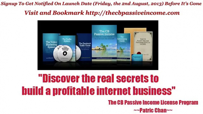 CB Passive Income License Program Review - CB Passive Income Review by Patric Chan