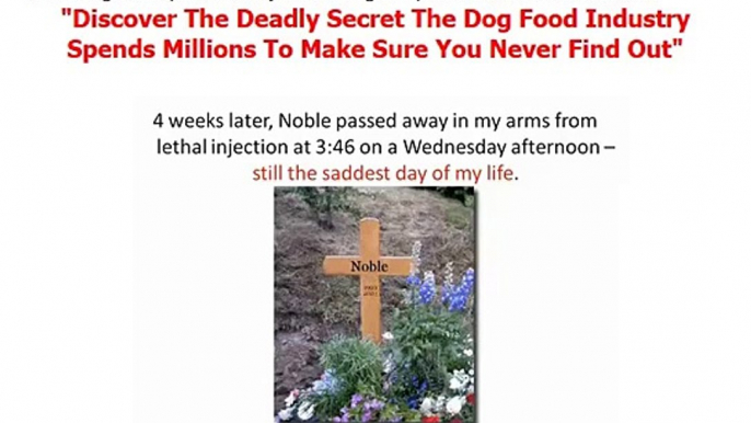 Dog Food Secrets Review - The Shocking Truth About Commercial Dog Food Revealed!