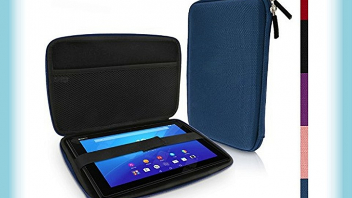 igadgitz Azul Funda Carcasa Dura Case Cover para Sony Xperia Z4 SGP771 Tablet 10.1