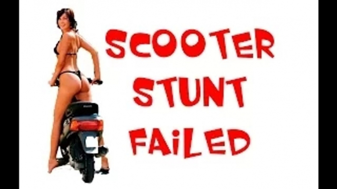 whatsapp funny videos scooter stunt failed - Very funny moment of 2016 - Hilarious fail video - try not to laugh