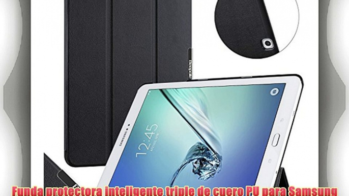 Funda protectora inteligente triple de cuero PU para Samsung Galaxy Tab S2 9.7 SM-T810/SM-T815