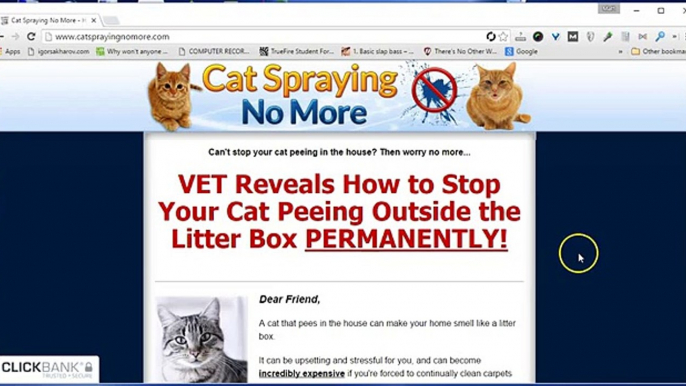 Cat Spraying No More Review + Discount Link