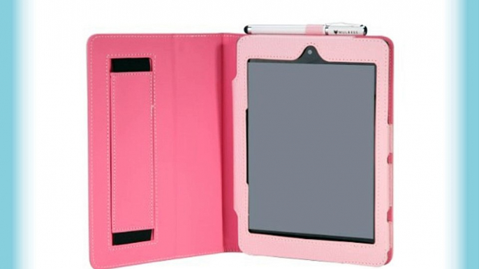 Mulbess - Acer Iconia A1 / A1-810 811 Funda de cuero Piel Genuina con tapa   Premium Stylus