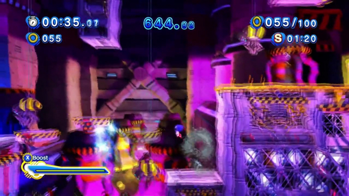 Sonic Generations [HD] - Underwater Ring Machine (Chemical Plant Zone)