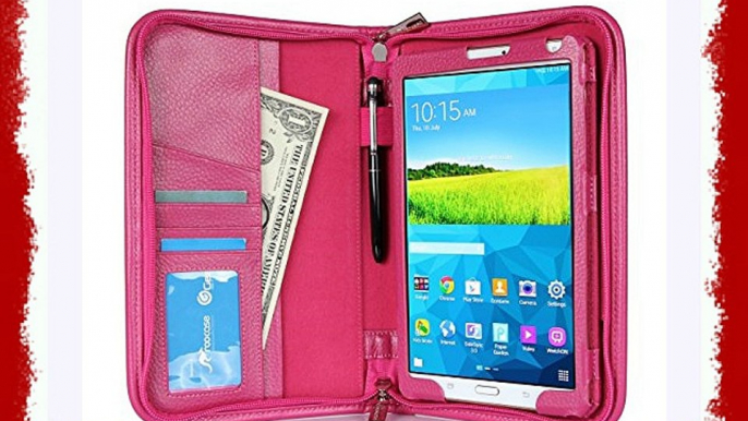 rooCASE Samsung Galaxy Tab S 8.4 Custodia Case - Portfolio esecutivo in pelle cuoio Smart Cover