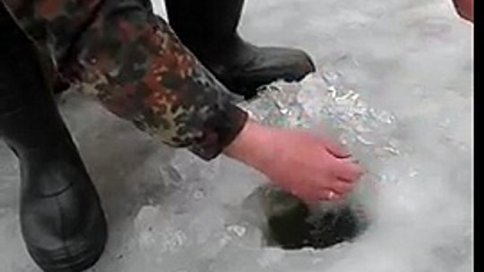 Nice Crappie and Bluegill! Ice Fishing Northern Minnesota 2016