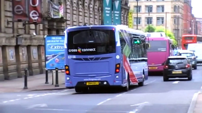 Firstbus Manchester New Streetlite Buses Videos In Manchester And East Didbury On 20/05/2014