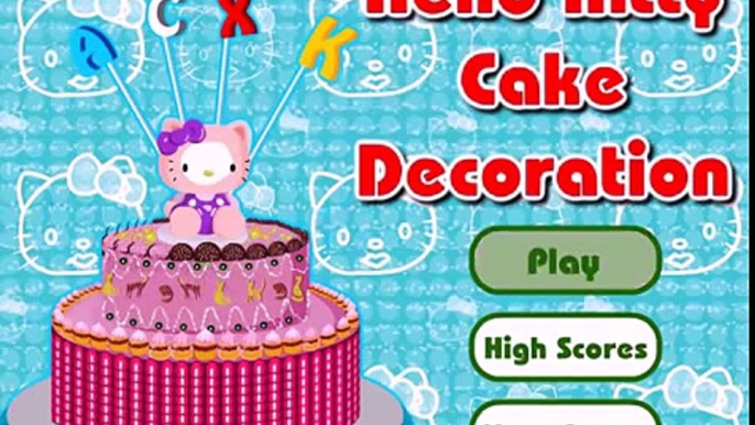 hello kitty cake decoration Hello Kitty video game, HELLO KITTY dessin animé baby games zjpSlVIuT8c