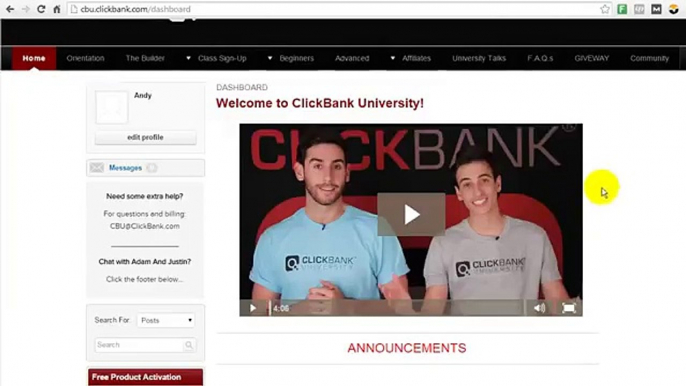 Clickbank University Warrior Forum | Clickbank University Review