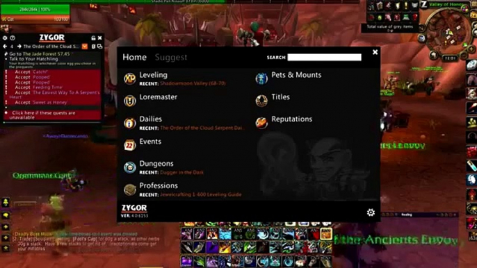 zygor guides Zygor Guides | WoW Leveling Guide | Mists Of Pandaria Zygor Guide Upgrade 1-90