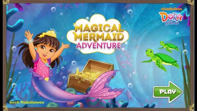 Dora and Friends - Magical Mermaid Adventure - Nickelodeon cartoon games 2015