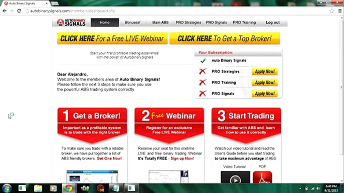 Trading Options for Dummies l Auto Binary Signals Reviews