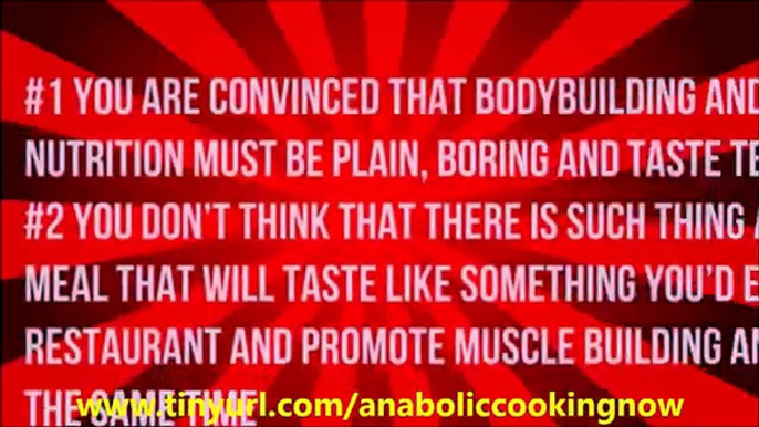 Anabolic Cooking Nutrition Guide | Amazing Anabolic Cooking Nutrition Guide By Dave Ruel