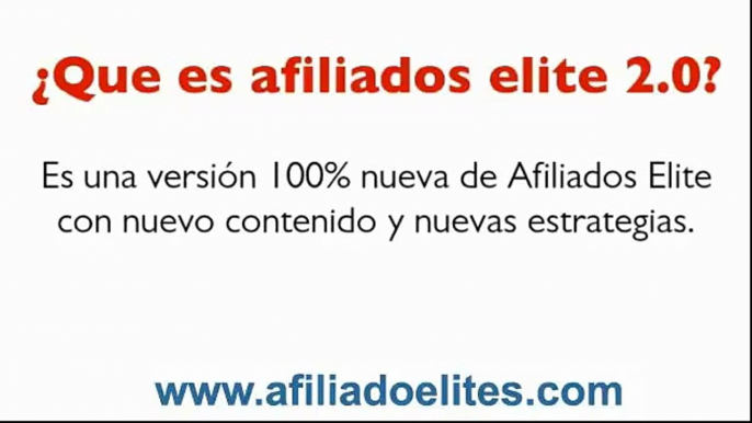 ¿[Afiliados Elite 2.0] Que es? y ¿Por Qué Reemplozo a la versión de Afiliados Elite?