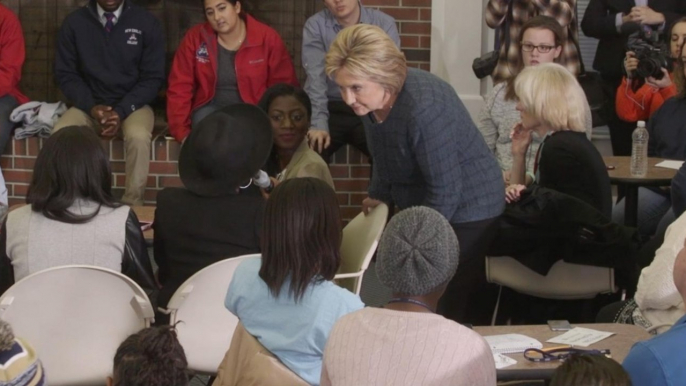 Hillary Clinton responds to student's question about being 'boring'