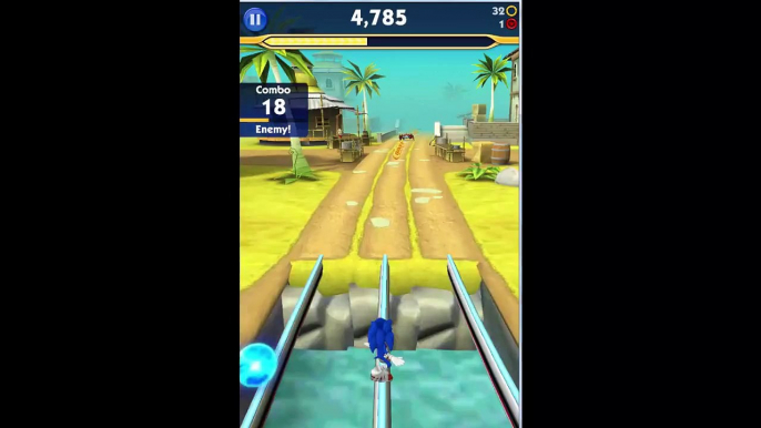 Sonic Dash 2: Sonic Boom - Part 1 (IOS, Android)