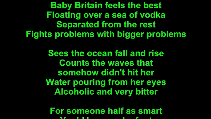 Elliott Smith – Baby Britain Lyrics