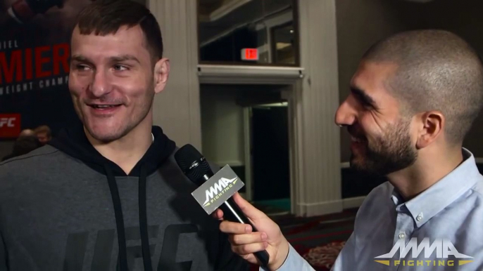 Stipe Miocic Explains Travel Problems Getting to UFC 195