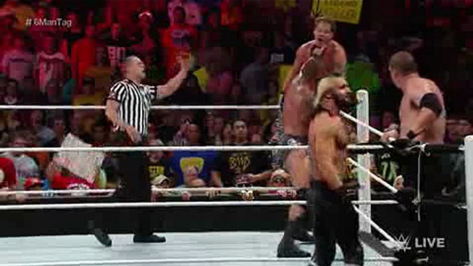 John Cena, Roman Reigns & Chris Jericho vs. Randy Orton, Seth Rollins & Kane_ Raw - Part-1