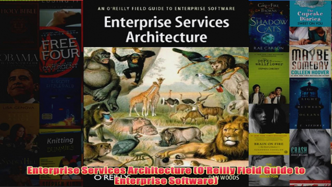 Download PDF  Enterprise Services Architecture OReilly Field Guide to Enterprise Software FULL FREE