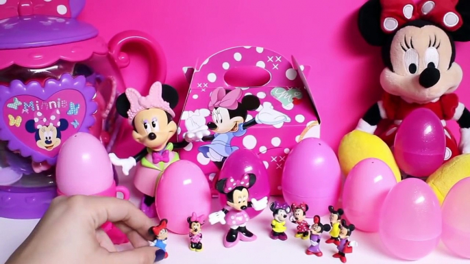 Minnie Mouse Surprise Box Minnie Mouse Surprise Eggs Minnie Mouse Bowtique Disney Toy Videos