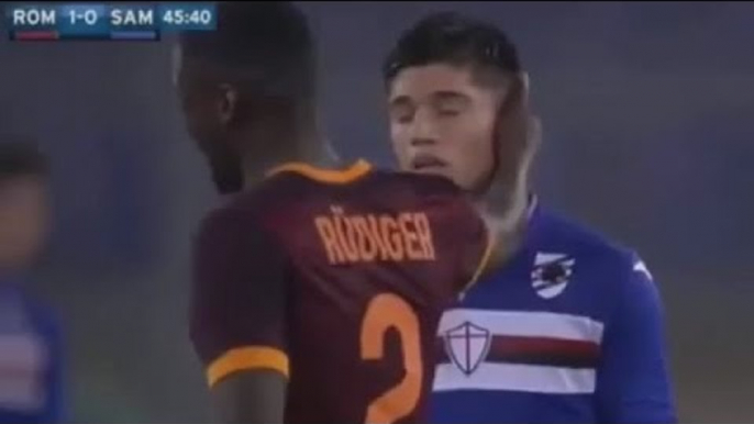 AS Roma vs Sampdoria 2-1 (07 _02_ 2016) All Goals and Highligts