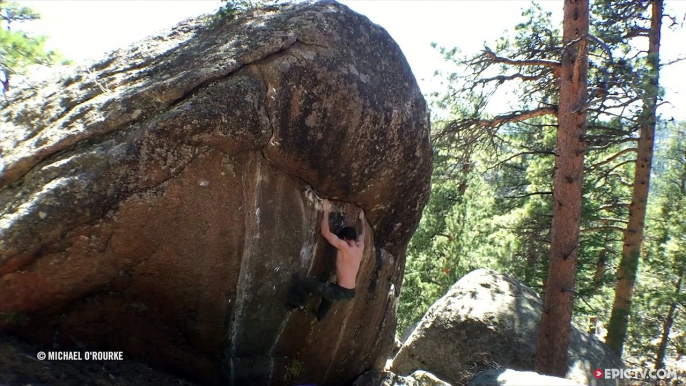 Ethan Pringle Repeats Chris Sharmas Monster Line Jumbo Love (9b) | EpicTV Climbing Dail