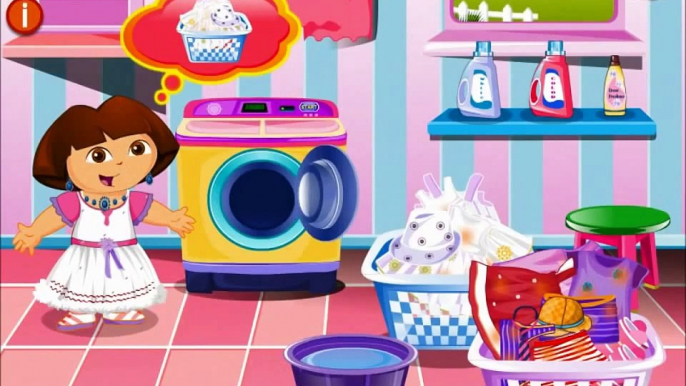 Dora Washing Dresses Game - Fun Dora Games - Dora Games For little girls