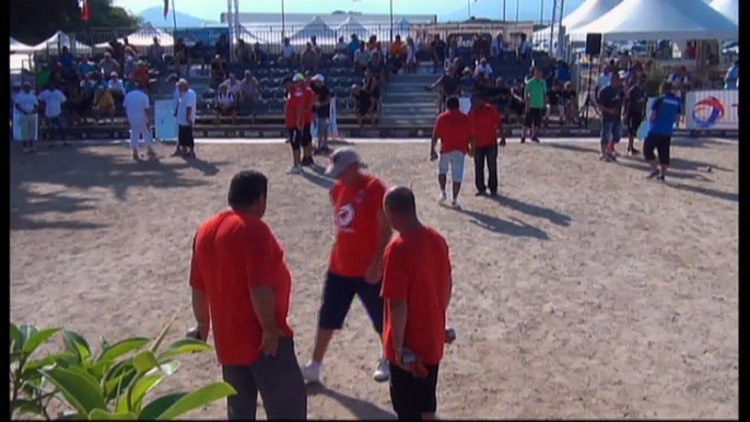 International à pétanque d'Ajaccio 2015 : Huitième Madagascar VS Quintais