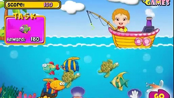 Baby Fishing games for Kids Jeux de Bebe pour enfants Baby and Girl cartoons and games AP1GBHyVn E