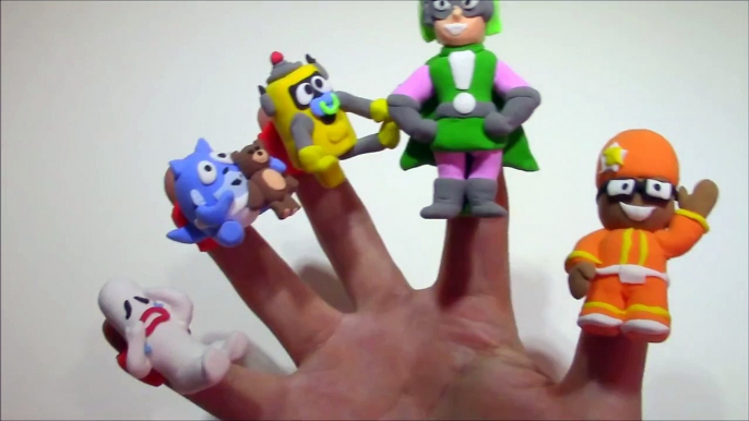 Yo Gabba Gabba Friends Finger Family Nursery Rhyme