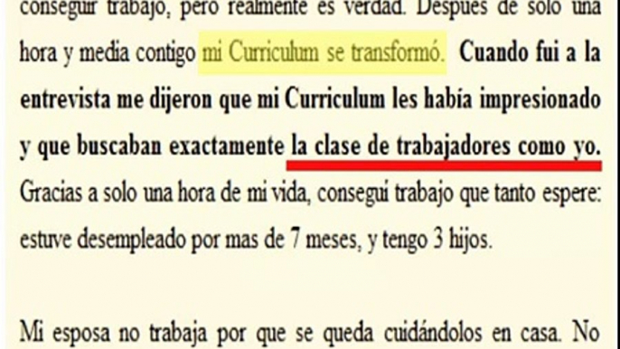 Como conseguir empleo y ser más productivo.Curso "Claves Para Conseguir Empleo