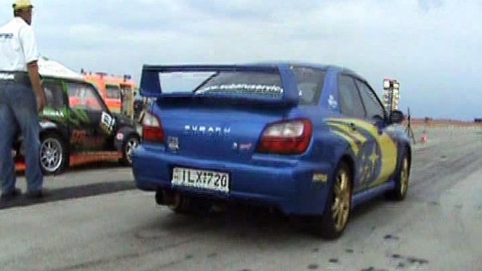 Fiat 126 P [Drag Polski] Vs. Subaru Impreza WRX STI Drag Race