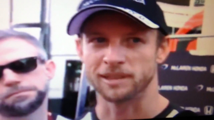 Jenson Button McLaren Interview