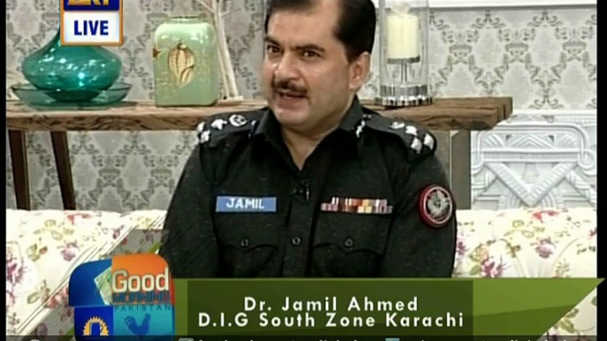 D.I.G Karachi takes an important decition after charsadda attack in 'Good Morning Pakistan'