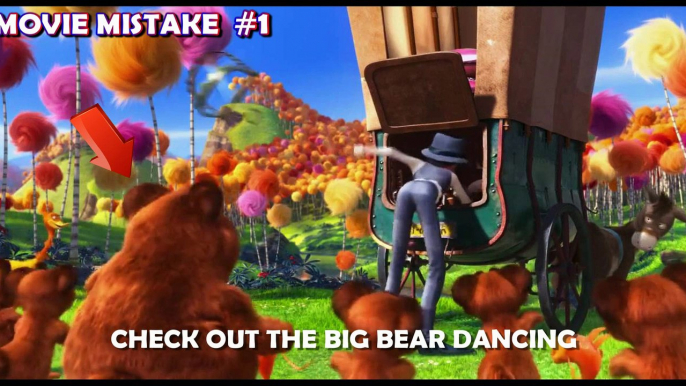 Ultimate THE LORAX Movie Mistakes, Goofs, Facts, Scenes, Bloopers, Spoilers and Fails